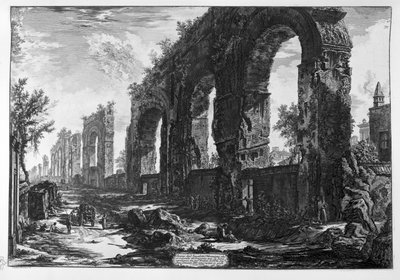 Remains of the Neronian Aqueducts by Giovanni Battista Piranesi